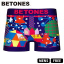 【クロネコゆうパケット可 送料290円】ビトーンズ BETONES ボクサーパンツメンズ ショーツ 下着 シームレス おしゃれ ギフト プレゼント DPA001