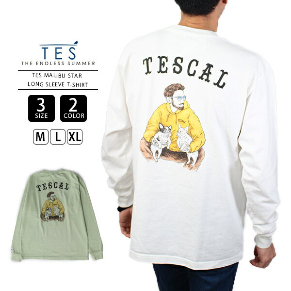 【送料無料】TES Tシャツ テス 長袖 The Endless Summer エンドレスサマー MALIBU STAR ロンT 23374315 0113