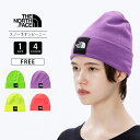 【送料無料】ノースフェイス THE NORTH FACE ザノースフェイス TNF ニットキャップ ニット帽 SNOW NEON BEANIE スノーネオンビーニー ユニセックス NN42304