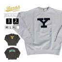 バーンズ アウトフィッターズ トレーナー メンズ 【送料無料】BARNS OUTFITTER バーンズアウトフィッターズ トレーナー ATHLETIC CREW SWEAT スウェット クルーネック BR23342 0112