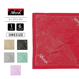 NANGA ナンガ PARBAT CONTOUR MAP BANDANNA パルバットコントアーマップ バンダナ NA2253-3F503 0405