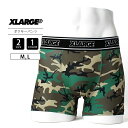 クロネコゆうパケット対応 X-LARGE エクストララージ メンズ ボクサーパンツ アンダーウェア ゴリラ カモフラ パンツ 70045600 0913