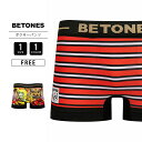 【クロネコゆうパケット対応】ビトーンズ ボクサーパンツ BETONES アンダーウェア 男性用 下着 ショーツ WORLD TOURシリーズ 昔話 猿カニ AAJ012 0613