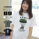 LUMBER ランバー トップス Tシャツ 半袖 フロントロゴ クルーネック レディース メンズ ユニセックス ネコ パラシュート WILDCAT ネコ好き 2...