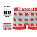 【クロネコゆうパケット対応】BETONES ビトーンズ ボクサーパンツ アンダーウェア 男性用 下着 ショーツ TOMATONAKAI 赤 レッド TMT006