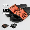 RVCA ルーカ メンズ 靴 サンダル シャワーサンダル THE BALANCE OF OPPOSITES スライドサンダル CHAINMAIL SHOWER SLIDE BF041970(4)