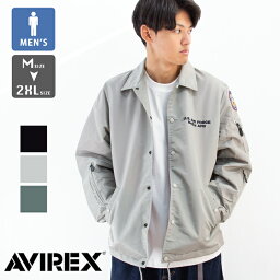 アヴィレックス コーチジャケット レディース 【SALE!!】【 AVIREX アビレックス 】 フライト コーチジャケット ヘビーナイロン 783-3152012 / ジャケット ブルゾン ライトアウター フライト ジャケット メンズ レディース ミリタリー 2023AW