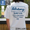 【 BILLABONG ビラボン 】 メンズ SIGN Tシャツ OVER FIT BF011209 / billabong ビラボン Tシャツ 半袖 トップス カットソー オーバーフィット プリント ロゴ グラフィック 天竺素材 2025SUMMER /