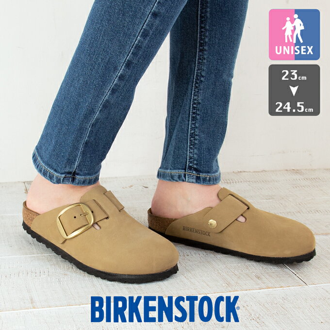 【SALE!!】 BIRKENSTOCK ビルケンシュトックBoston ボストン ビッグバックル ヌバックレザー 国内正規品 1017953 / birkenstock サンダル ビルケン サンダル メンズ レディース ユニセックス シューズ 靴 革靴 ビッグバックル 秋冬 21AW