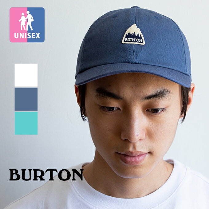 【 BURTON バートン 】 RAD DAD CAP 6パネル コットン キャップ 173801 / 帽子 ローキャップ ロゴ フリーサイズ ストラップ 調節可能 メンズ レディース ユニセックス 男女兼用 20SS/