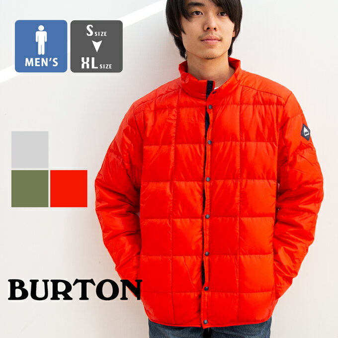 【冬SALE!!】【 BURTON バートン 】 パッカブル ダウン ジャケット 214611 / burton ジャケット メンズ バートン ダウンジャケット 中綿 ジャケット 防寒 冬 アウター パッカブル ダウン アウトドア カジュアル 20AW 1