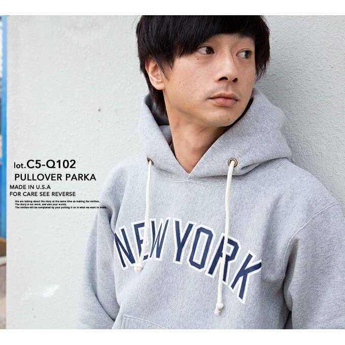 【冬SALE!!】【 Champion チャンピオン 】 リバースウィーブ カレッジ プリント スウェット プル パーカ C5-Q102 / REVERSE WEAVE プルオーバー フーディー フード MADE IN USA アメリカ製 赤単タグ ヴィンテージ 裏起毛 長袖 トップス メンズ /