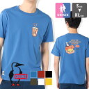 チャムス ペアTシャツ 【 CHUMS チャムス 】 CHUMS Burger Shop T-Shirt チャムス バーガーショップ Tシャツ CH01-1974 / chums tシャツ チャムス tシャツ イラスト ロゴt バックプリント 半袖 ショートスリーブ クルーネック プリント ロゴ リサイクルコットン アウトドア 22SS