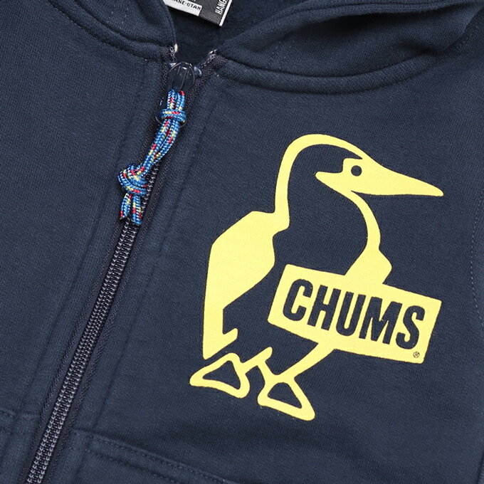 【SALE!!】 【 CHUMS チャムス 】 Kid's Booby Logo Zip Parka キッズブービーロゴ...