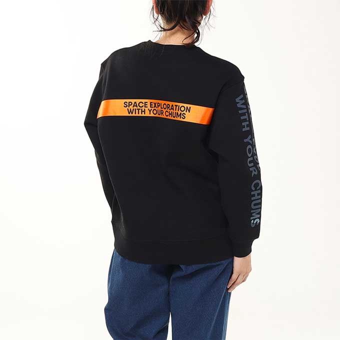 【 CHUMS チャムス 】 Space Blast Off Crew Top スペース ブラスト オフ クルー ...