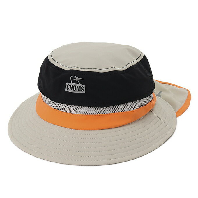 【 CHUMS チャムス 】 Kid's Work Out Sunshade Hat キッズ ワークアウト サンシェ...