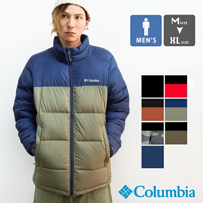 【 Columbia コロンビア 】 Pike Lake Jacket パイク レイク ジャケット WE0019 / columbia ダウンジャケット コロンビア ジャケット メンズ 冬 アウター 中綿 ジャケット オムニヒート アウトドア 防寒 ジャケット 登山 キャンプ 21AW