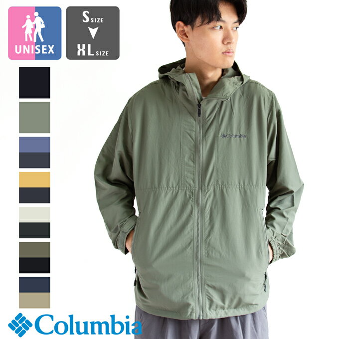 コロンビア Columbia コロンビア ヘイゼンジャケット Hazen Jacket XM8638 / ウィンドジャケット シェル ウインドブレーカー 撥水 メンズ アウトドア ハイキング パッカブル キャンプ 2024SPRING