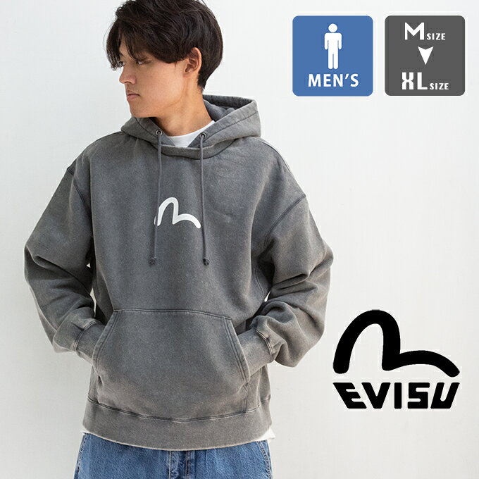楽天市場】EVISU（パーカー｜トップス）：メンズファッションの通販
