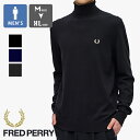 フレッドペリー トップス メンズ 【 FRED PERRY フレッドペリー 】 Roll Neck Jumper ロールネック ジャンパー ニット K9552 / フレッドペリー タートルネック ニット ロールネック ハイネック ウール 長袖 ワンポイント 月桂樹 ローレル 胸ロゴ トップス ユニセックス 2023AW