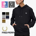 フレッドペリー パーカー レディース 【 FRED PERRY フレッドペリー 】 Tipped Hooded Sweatshirt ティップド フーデッド スウェット シャツ M2643 / パーカ フーディ プルオーバー スエット トレーナー 長袖 無地 ワンポイント 裏毛 メンズ レディース ユニセックス/