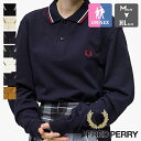 フレッドペリー トップス メンズ 【 FRED PERRY フレッドペリー 】 The Fred Perry Shirt ワンポイントロゴ 長袖 ポロシャツ M3636 / Fred Perry フレッドペリー ポロシャツ 長袖ポロ ピケシャツ ロングスリーブ メンズ レディース ユニセックス トップス 鹿の子編み ティップライン 2023AW