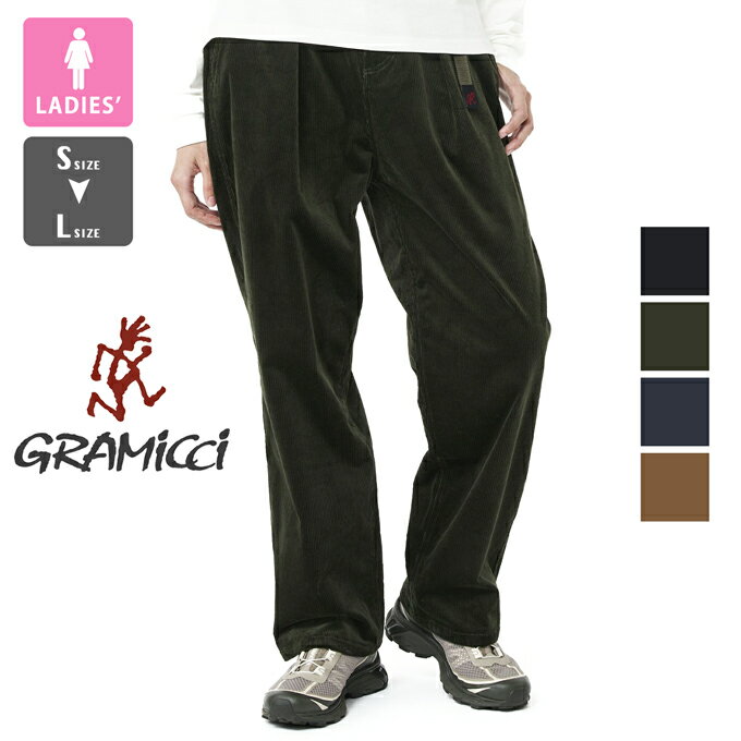 【SALE!!】 【 GRAMICCI グラミチ 】 コーデュロイ ウィメンズ プリーツ パンツ CORDUROY W'S PLEATED PANT G2FW-P00…