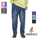 GRAMICCI O~` Xgb` fj [Ye[p[h bWpc STRETCH DENIM LOOSE TAPERED RIDGE PANT G3FU-P052 / O~` pc fj W[Y Y fB[X jZbNX NC~Opc [YVGbg 2024SPRING