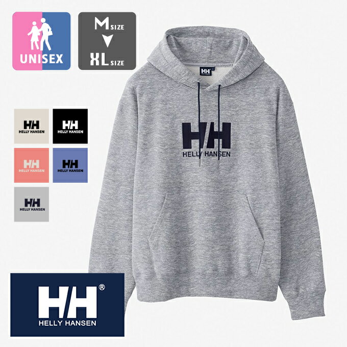 【 HELLY HANSEN ヘリーハンセン 】 HH Logo Sweat Parka HHロゴ スウェット パーカ HH32377 / フーディー プルパーカ プルオーバー スエット トレーナー 裏起毛 長袖 ロゴ刺繍 メンズ レディース ユニセックス 2023AW/