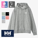 【 HELLY HANSEN ヘリーハンセン 】 HH Logo Full-zip Sweat Hoodie HH ロゴ フルジップ スウェット フーディー HH32409 / パーカー ジップパーカー ジップアップ スウェット スエット トレーナー 裏毛 メンズ レディース ユニセックス 2024SPRING/