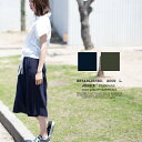 【JESSIE ジェシー】ゴムウエストミドル丈ガウチョパンツ JW16-SL04 /ミモレ丈/スカーチョ/ワイドパンツ/スカンツ/無地/シンプル/きれいめ/