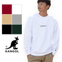 【 KANGOL カンゴール 】ワンポイント ロゴ 刺繍 クルーネック スウェット 8473-7058 メンズ レディース ユニセックス トップス トレーナー クルーネック 丸首/長袖 プルオーバー 刺繍 裏毛 あったか ロゴ シンプル　カンゴール トレーナー