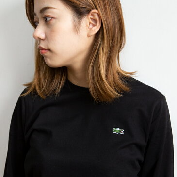 【 LACOSTE ラコステ 】 ワンポイントロゴ ベーシック クルーネック 長袖 Tシャツ TH0451L / lacoste tシャツ 長袖tシャツ ロングスリーブtシャツ メンズ レディース トップス クルーネック tシャツ 丸首 ベーシック シンプル ワニロゴ ロゴt 20AW