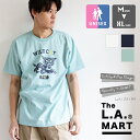 【 The L.A.MART ザエルエーマート 】 WILD CAT ワイルドキャット プリントS/S クルーネック Tシャツ 125134 / L.A.MAR...
