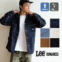 【 Lee リー 】 DUNGAREES ロコ ジャケット LT0659 / カバーオール ワークジャケット デニムジャケット ブルゾン ライトアウター ダンガリーズ アウター トップス メンズ /