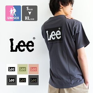 【夏SALE】【 Lee リー 】 BACK PRINT S/S TEE バックプリント S/S Tシャツ LT2940 / 半袖 プリントT ロゴT lee tシャツ ボックスロゴ 丸首 クルーネック リラックスフィット 迷彩 カモフラ柄 親子コーデ リンクコーデ 綿100% メンズ レディース ユニセックス 21SS/