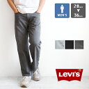 【 Levi 039 s リーバイス 】 565 039 97LOOSE STRAIGHT ルーズ ストレート デニムパンツ A7221 / ジーンズ ジーパン バギーパンツ ワイドパンツ ブラックデニム ボトム ジッパーフライ A7221-0001 A7221-0005 A7221-0006 メンズ 2024SPRING/