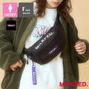 【 MILKFED. ミルクフェド 】 TOP LOGO FANNY PACK LIMITED PURPLE MILKFED. トップロゴ ファニーパック リミテッド パープル 103224053011 / MILKFED. ミルクフェド ヒップバッグ ショルダーバッグ 斜めがけ ショルダー 2WAY ロゴ 鞄 バッグ カバン ロゴ サブバッグ 定番