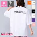 【 MILKFED. ミルクフェド 】 STENCIL LO