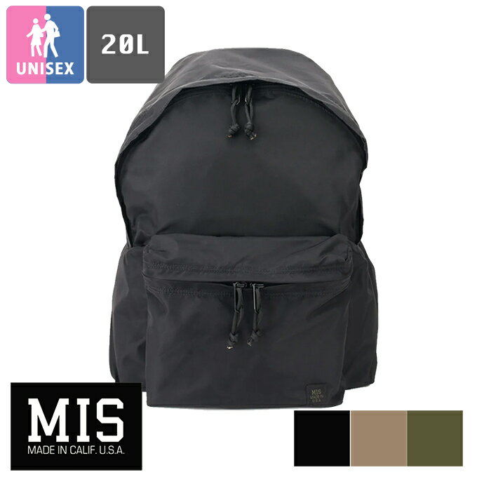 【SALE 】 【 MIS エムアイエス 】 デイパック DAYPACK MISP103 / MIS-P103 / リュックサック 鞄 バッグ ミリタリー ミルスペック MIL-SPEC 耐水 ナイロンバッグ USA アメリカ製 メンズ レディース / 22AW ※