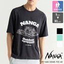 【 NANGA ナンガ 】 DRY MIX OEMS TEE #2 ドライミックス アウトドア イクイップメント モジュール システム Tシャツ #2 N2500-1M514A / ユニセックス 速乾 ドライTシャツ 5分袖 半袖 キャンプ アウトドア ロゴT ラウンドカット 2025SUMMER
