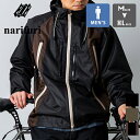 【SALE 】 【 narifuri ナリフリ 】 2Layer Mountain parka 2レイヤー マウンテンパーカー NF2070 / narifuri マウンテンパーカー マンパ ジャケット ライトアウター シェル メンズ ベンチレーション 防水性 透湿性 自転車 アウトドア 2023AW