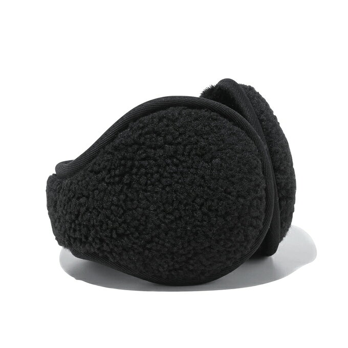 ジーンズステーションの【 NEW ERA ニューエラ 】 EAR MUFFS BOA ボアフリース イヤーマフ 143115 146825 /耳あて イヤーウォーマー フリース ボアフリース 折りたたみ フリーサイズ フラッグロゴ 防寒 日本製 メンズ レディース ユニセックス 男女兼用 14311566 14311567 14682553 2025AW/｜アングル3