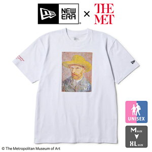 【 NEW ERA ニューエラ 】 SSCT The Met フィンセント・ファン・ゴッホ コラボ S/S Tシャツ 144572 / 半袖 クルーネック 丸首 プリントT レギュラーフィット メトロポリタン美術館 メンズ レディース ユニセックス 14457274 2025SUMMER/