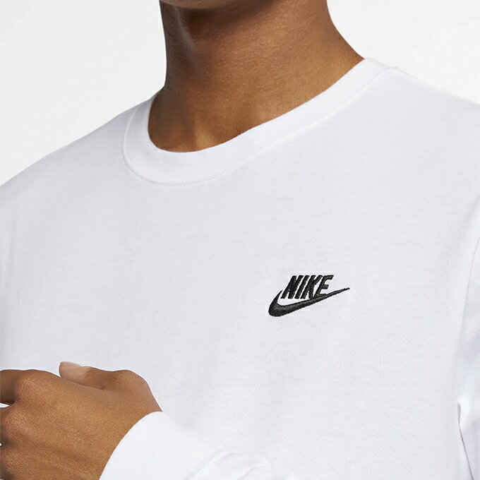 【 NIKE ナイキ 】 ナイキ スポーツウェア メンズ ワンポイントロゴ ロングスリーブ Tシャツ AR5194 / nikeT シャツ ナイキ ロンT メンズ レディース ユニセックス ワンポイント ロゴ シグネチャーロゴ 長袖 ベーシック 定番22SS