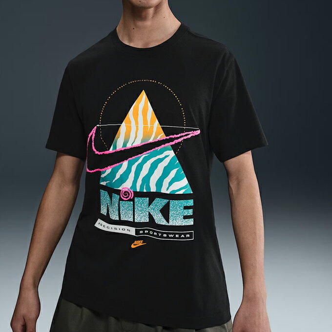 乐天商城 - NIKE ナイキ ナイキ スポーツウェア グラフィック 半袖 Tシャツ HV9150 / ナイキ トップス tee プリント Tシャツ ロゴ ワンポイント メンズ レディース 2025SS