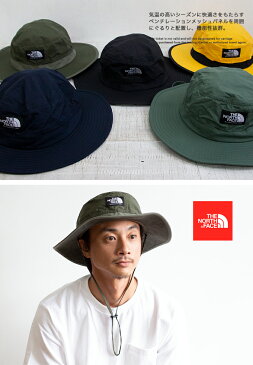【 THE NORTH FACE ザ ノースフェイス 】 ホライズンハット NN01707 / メンズ レディース 小物 帽子 男女兼用 ユニセックス ハット アウトドア カジュアル キャンプ フェス UVカット UVケア