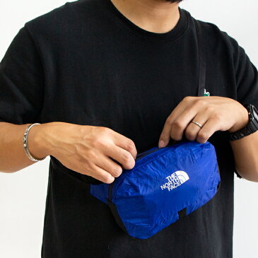 【 THE NORTH FACE ザ ノースフェイス 】 Flyweight Hip Pouch フライウェイトヒップポーチ NM81953 / ウエストポーチ ボディバッグ ヒップバッグ ミニショルダー ショルダーバッグ メンズ レディース ポケッタブル 斜めがけ ナイロン 2L 20AW