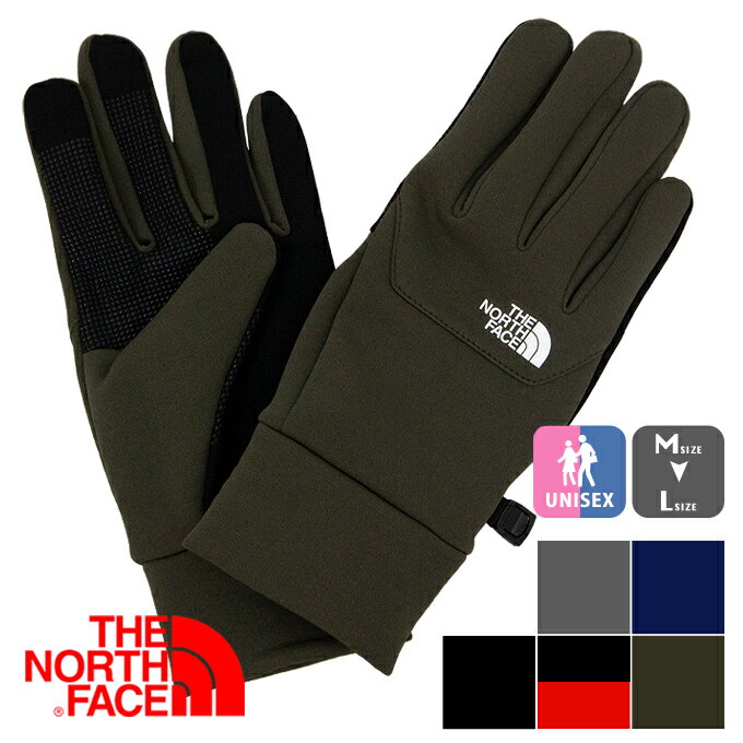 【 THE NORTH FACE ザノースフェイス 】 Etip Glove イーチップグローブ NN61913 / 手袋 グローブ 防寒 暖か 秋冬 ロゴ ブランド スキー スノボー アウトドア スマートフォン対応 メンズ レディース ユニセックス ノース グローブ north グローブ