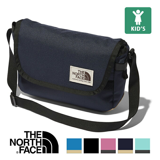 【 THE NORTH FACE ザ ノースフェイス 】 K Shoulder Pouch キッズ ショルダーポーチ NMJ72102 / バッグ ポーチ ショルダーバッグ メッセンジャーバッグ サコッシュ かばん 斜め掛け 軽量 アウトドア 入園 入学 ジュニア 子供 the north face バッグ ノース バッグ 22AW/